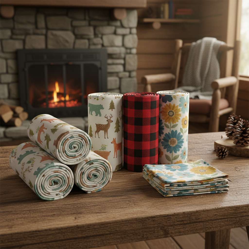 Wipe Without Waste – Handmade Eco-Friendly Reusable Towels, Set of 12