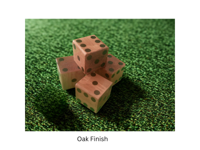 Set of 2 -Big Backyard Wooden Dice