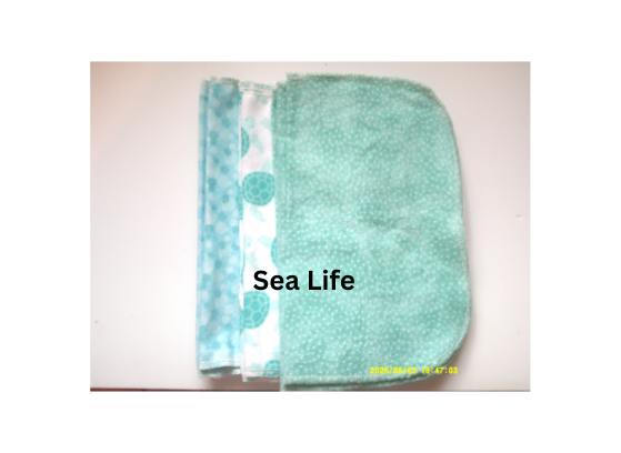 Wipe Without Waste – Handmade Eco-Friendly Reusable Towels, Set of 12